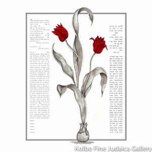 Botanical Tulip Ketubah