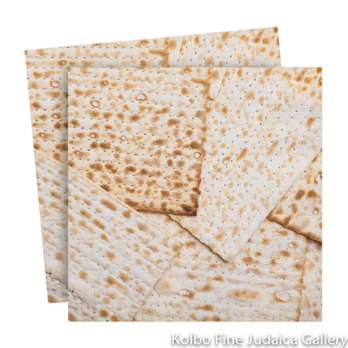 Napkins for Passover, Matzah Design, Includes 20 Paper Napkins