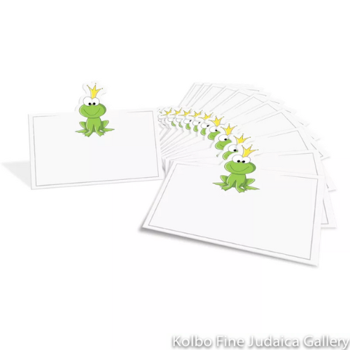 Place Cards For Passover, Frog Design, Pack of 12