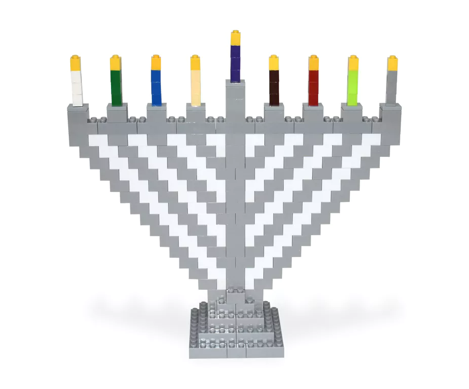 Build A Brick Menorah