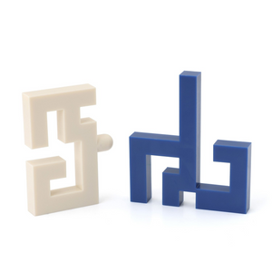 Dreidel, Pop Up Design, Blue and White Hebrew Letters