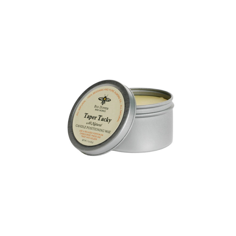 Wax Adhesive, Natural Beeswax and Coconut Oil, 1.7oz tin