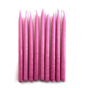 Chanukah Candles, Pink, With Proceeds Going to Sharsheret