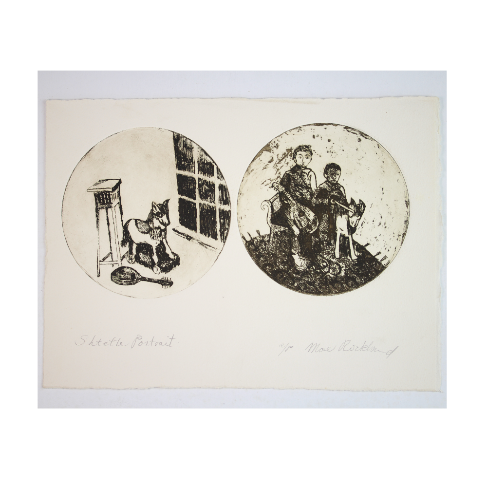 Shtetle Portrait, Limited Edition Print, Unframed