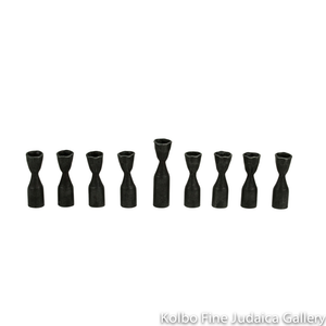Menorah, Modular Pipe Design, Wrought Iron