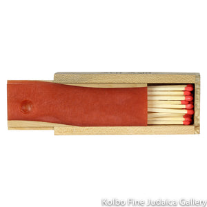 Match Box, Ambrosia Maple, Orange Epoxy, One of a Kind