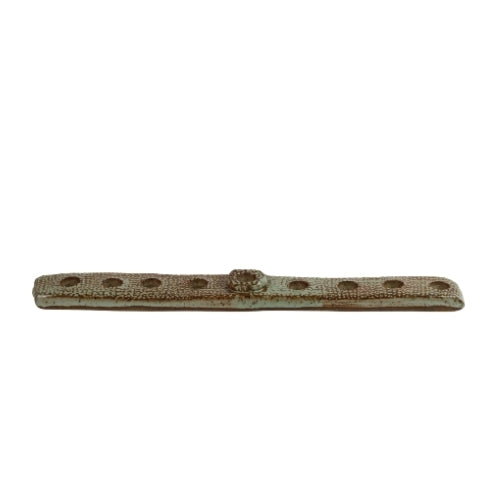Menorah, Flat Design, Hand Formed Ceramic