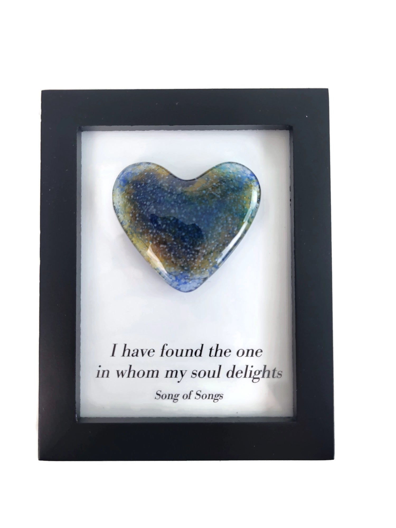Glass Heart, I Have Found The One, Mini Black Frame