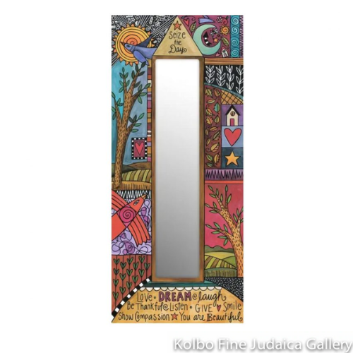 Mirror, Creative Heart, 28" x 12"
