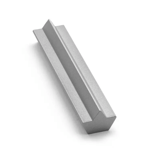 Mezuzah, Abstract Star Design, Silver Anodized Aluminum