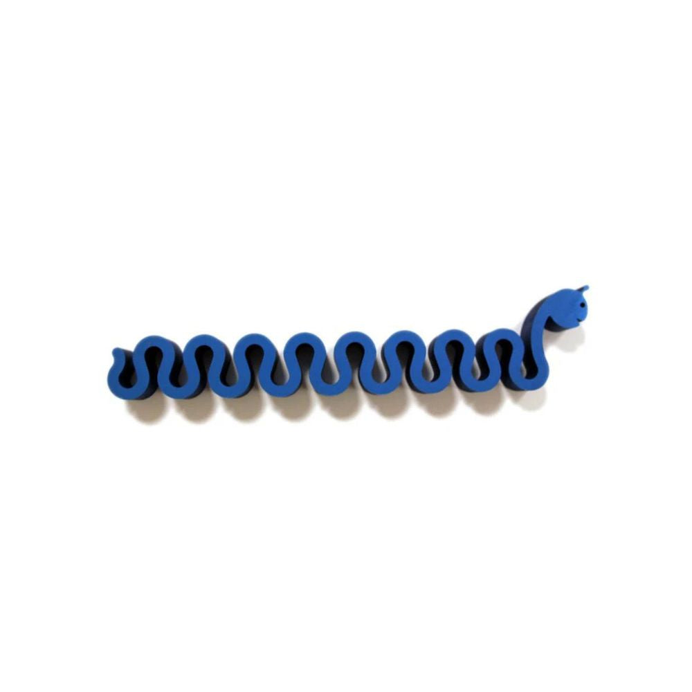 Menorah, Loch Ness Design, Blue Anodized Aluminum