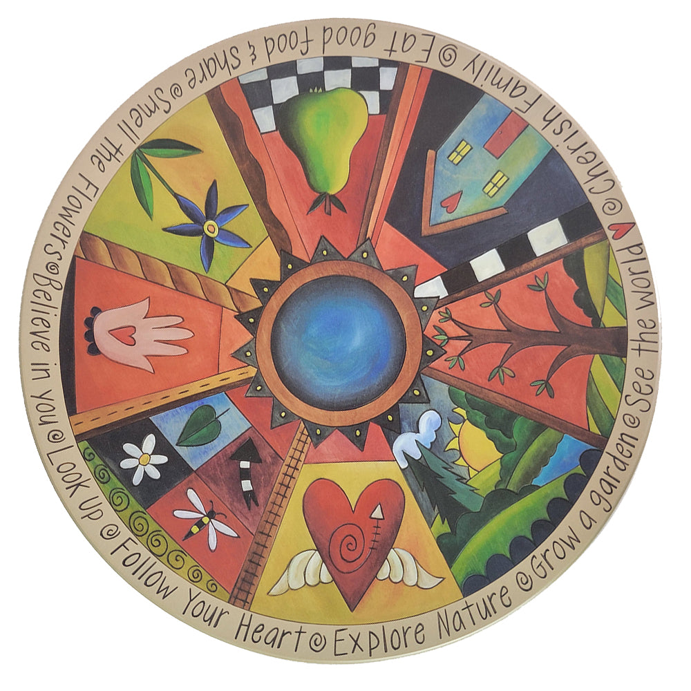 Lazy Susan, Your Life Is Art, 18"