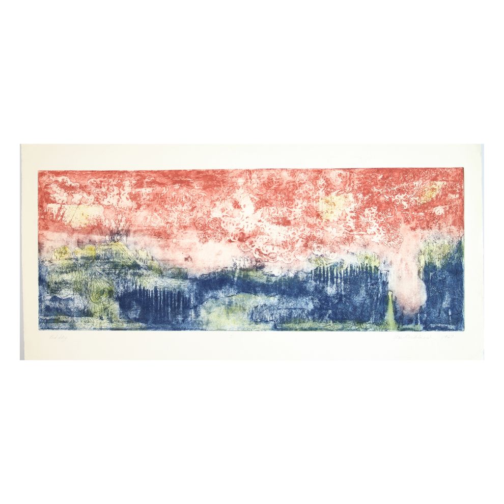 Red Sky, Limited Edition Print, Unframed
