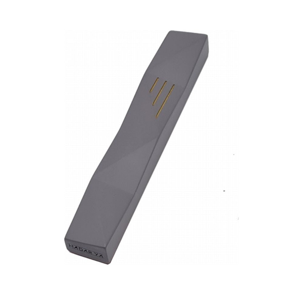 Mezuzah, Origami, Gray Concrete Stone