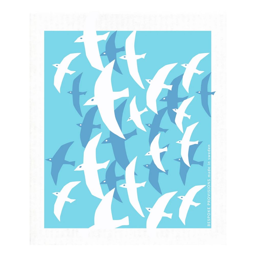 Swedish Dish Cloth, Doves