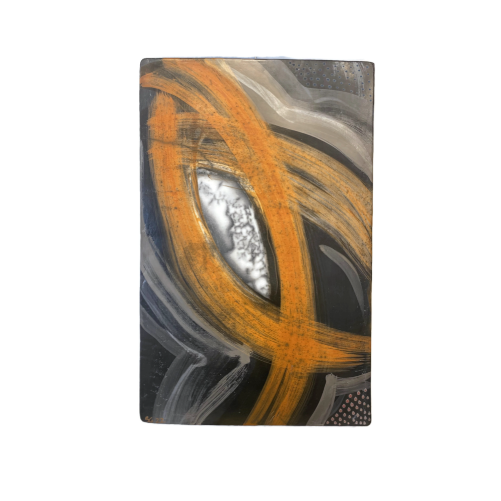 Wall Hanging, Ceramic made from Terra Sigillata, Movement 2