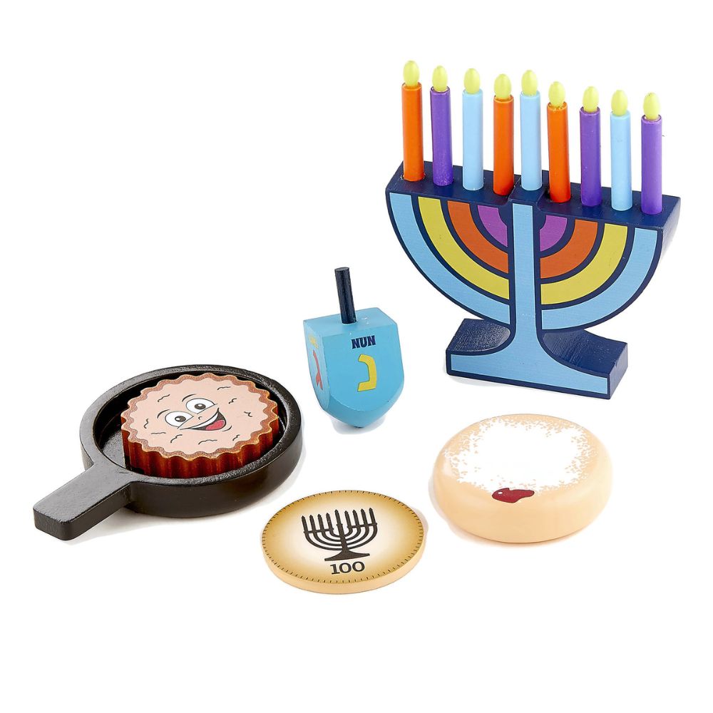 Chanukah Wooden Playset, Deluxe Edition