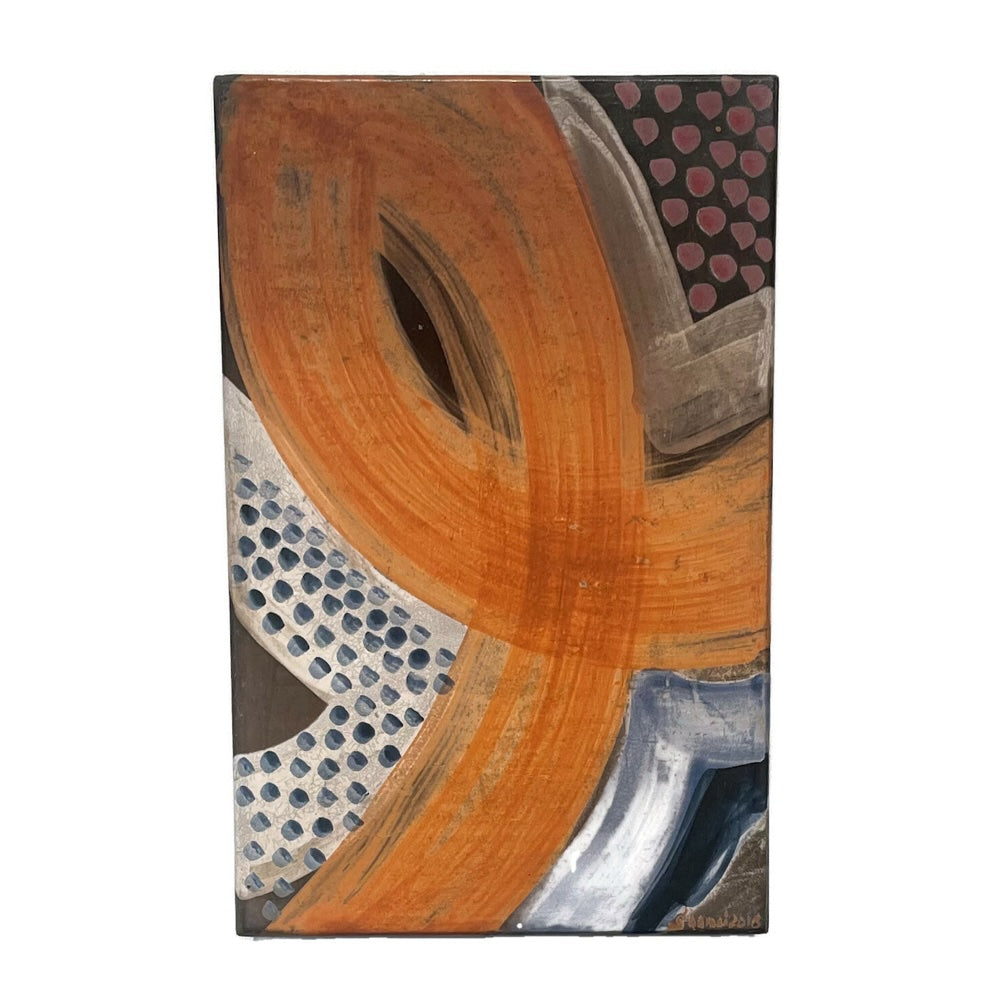 Wall Hanging, Ceramic made from Terra Sigillata, Movement 1