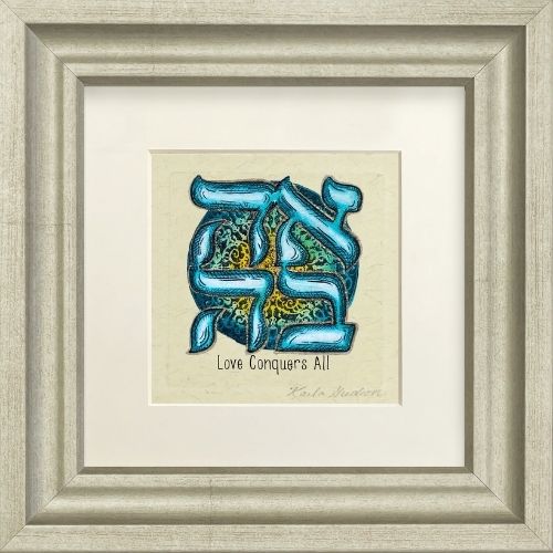 Love Conquers All, Mini, Framed