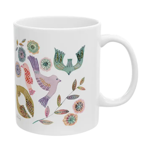 Mug, Birds of Peace, Original Design