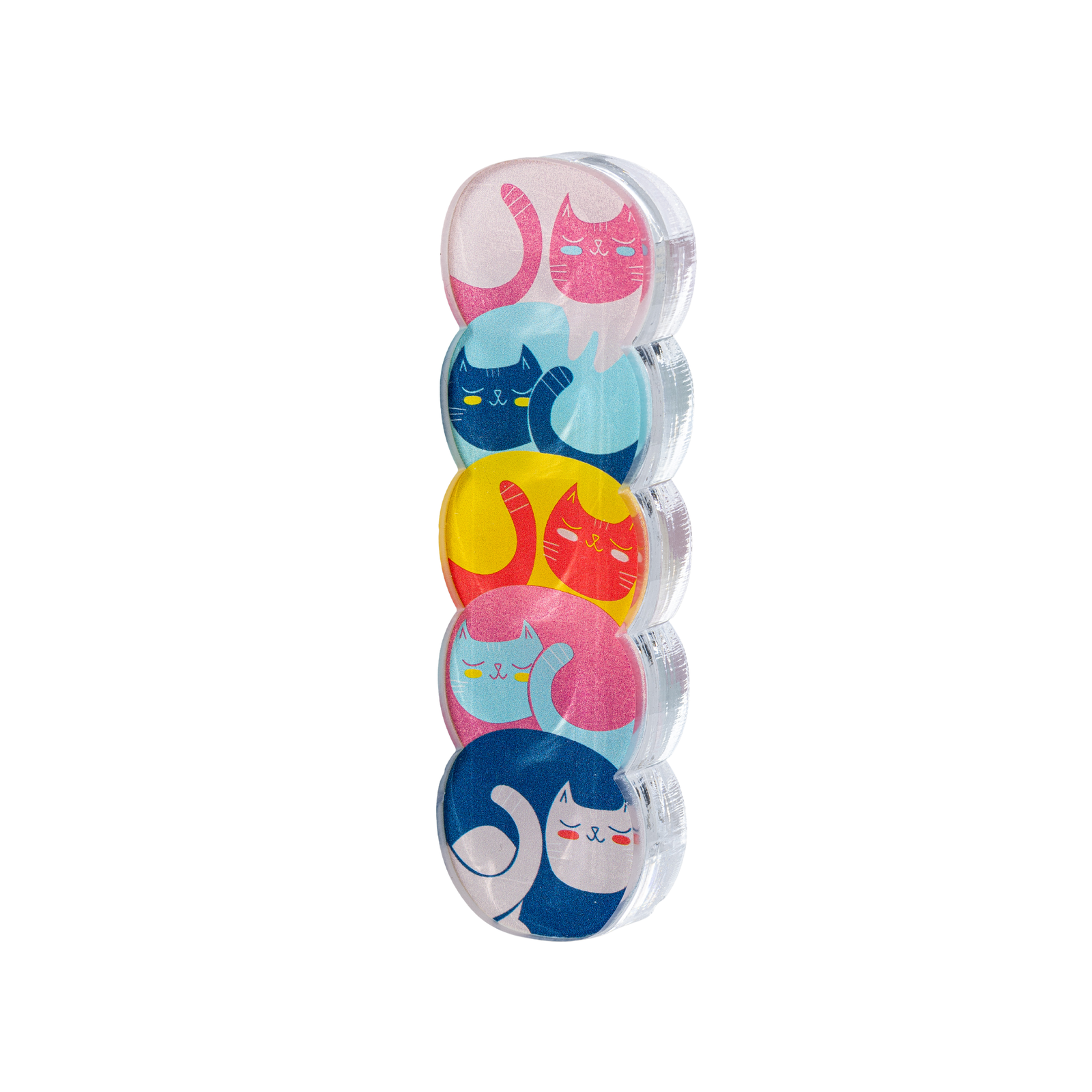 Mezuzah, Playful Cats, Acrylic