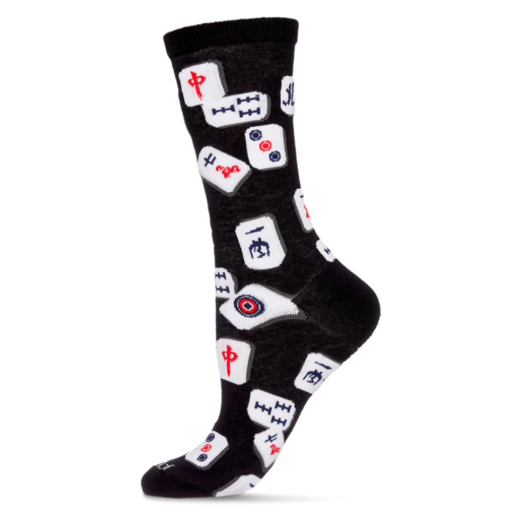 Socks, Mahjong with Black Background