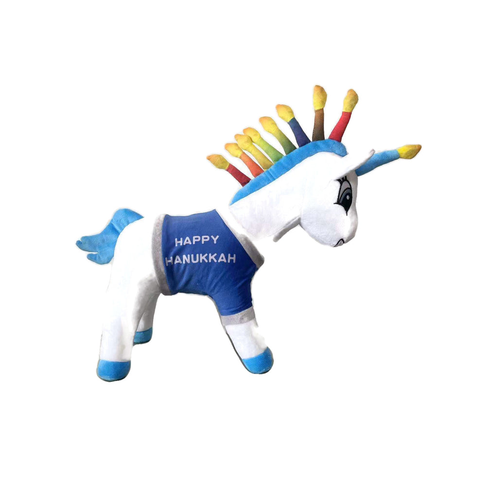 Plushie, Unicorn Chanukah Stuffed Animal