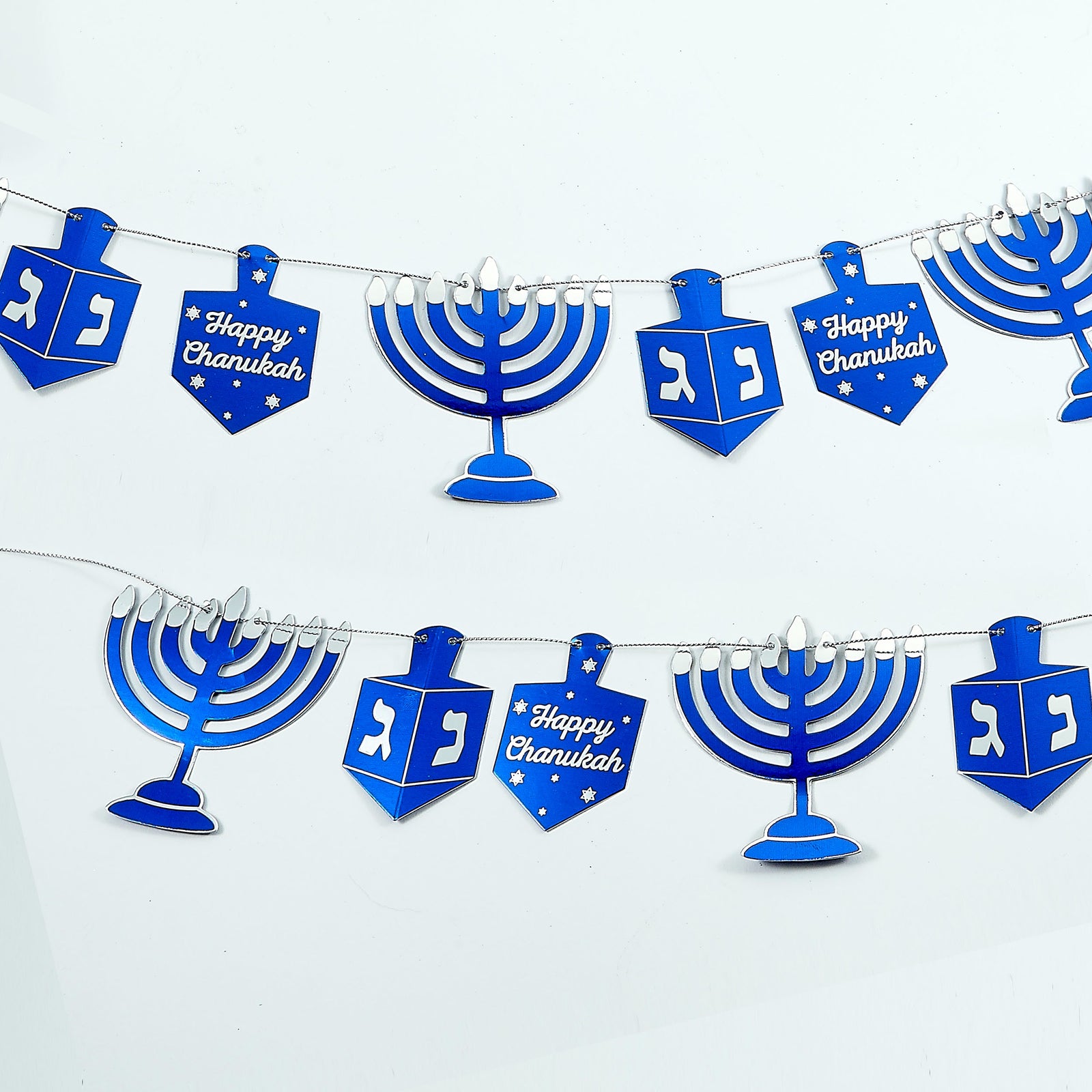 Chanukah Garland Decoration, 9 Feet