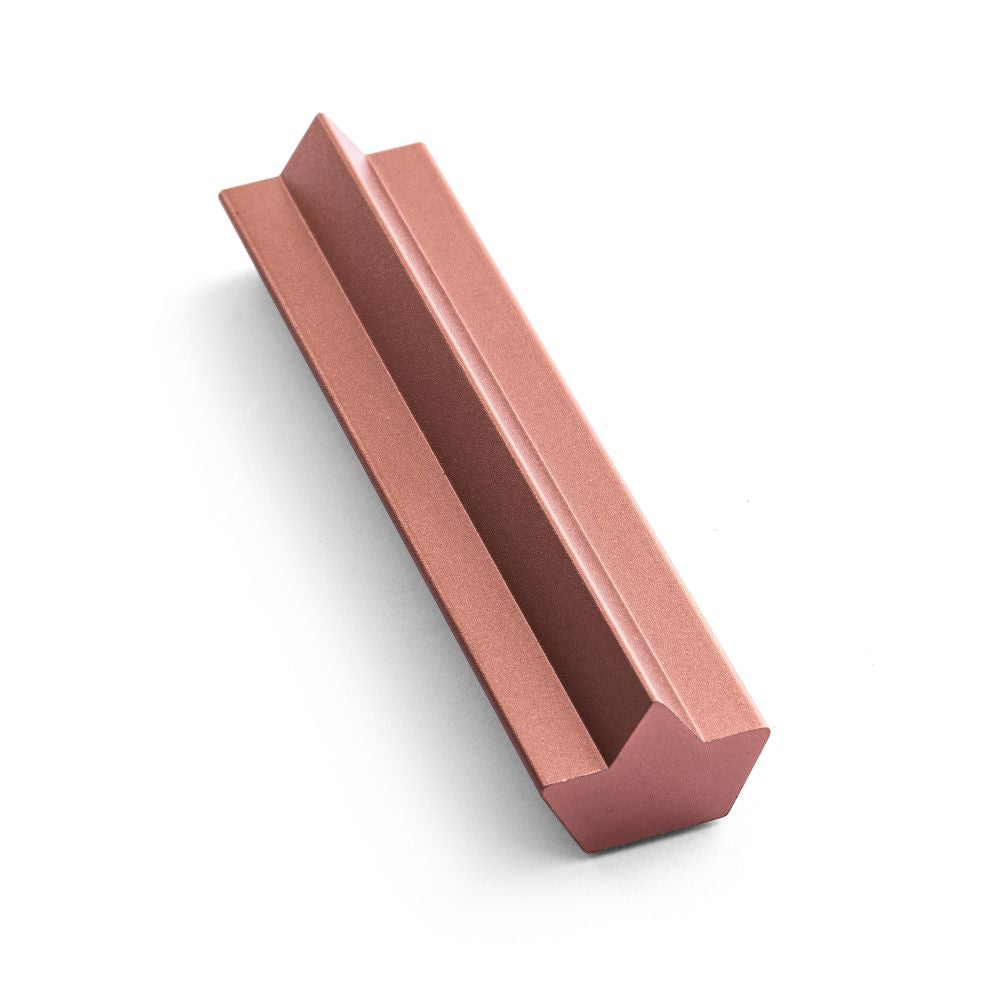 Mezuzah, Abstract Star Design, Copper Anodized Aluminum