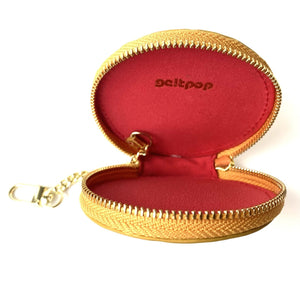 Coin Purse, Chanukah Gelt with Chained Clip