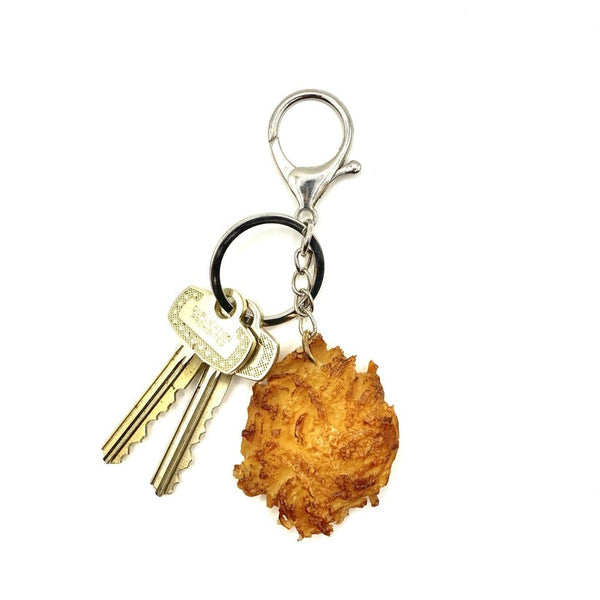 Latkeys, Latke Keychain - Kolbo Fine Judaica Gallery