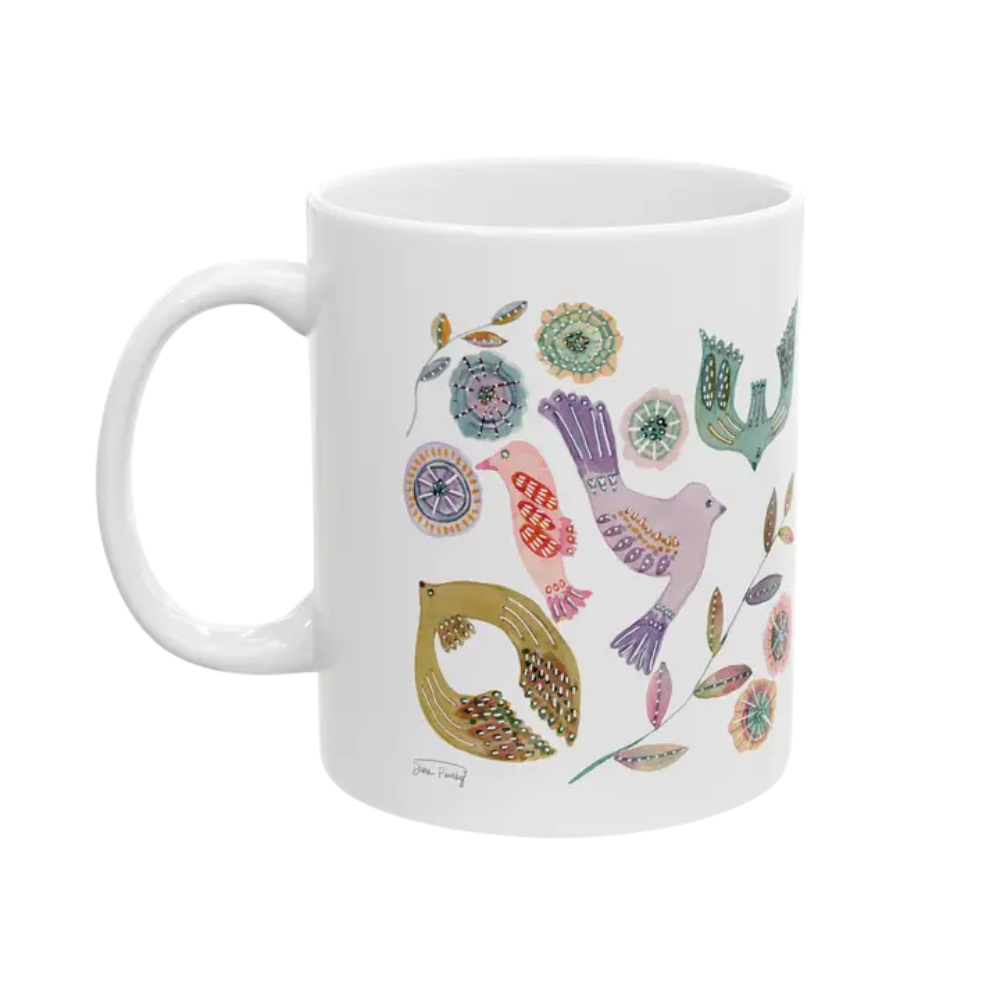 Mug, Birds of Peace, Original Design