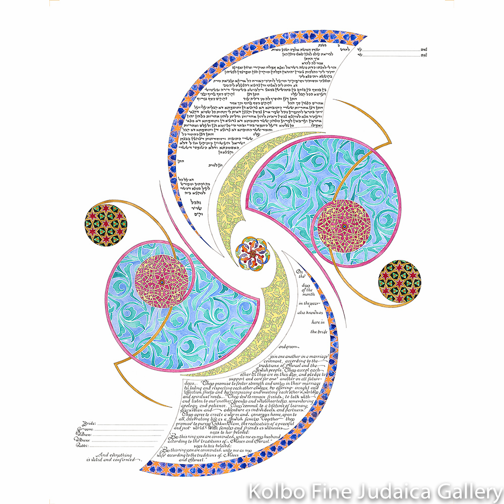Kinetics of Desire Ketubah