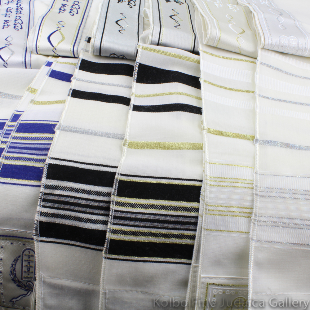 Tallit, Wool with Lurex