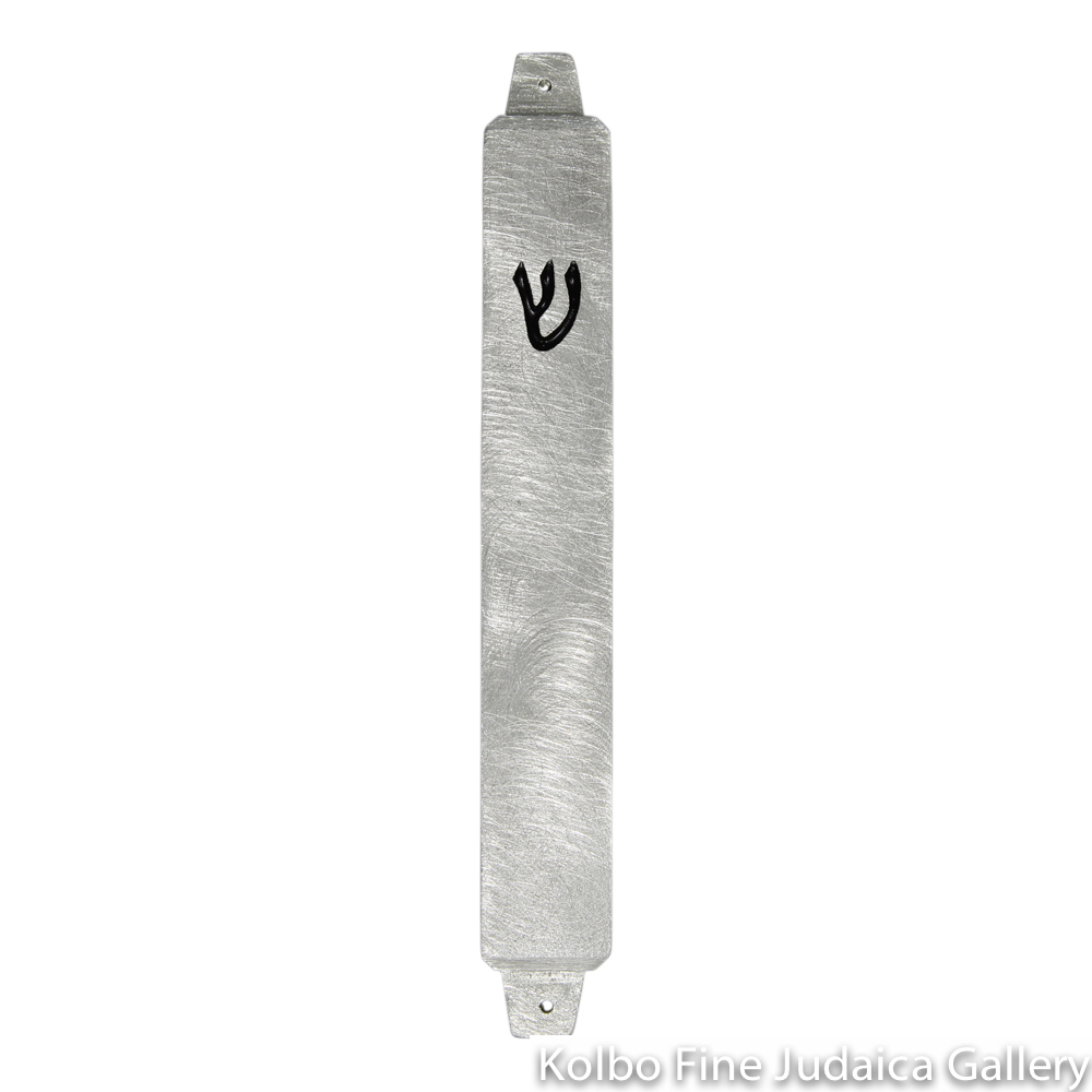 Songbird Mezuzah 2024 - Contemporary Pewter Judaica