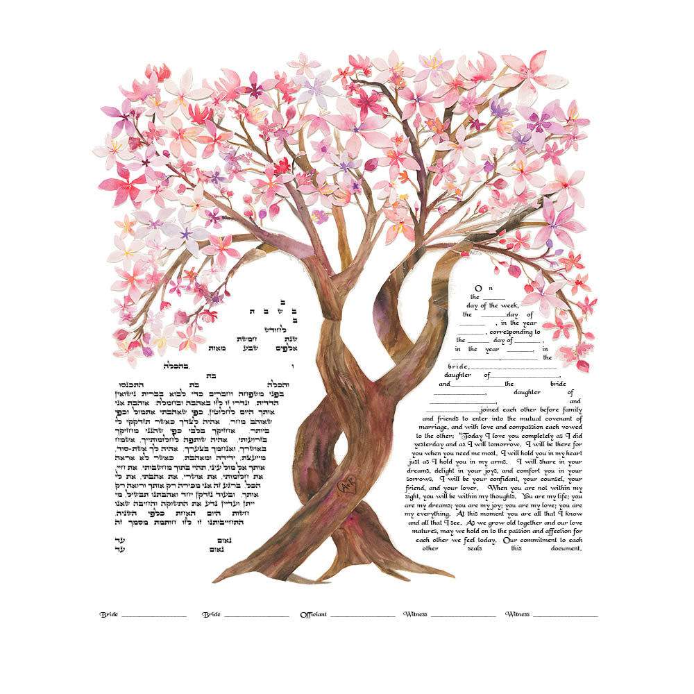 Easy Cherry Blossom Marker Tutorial