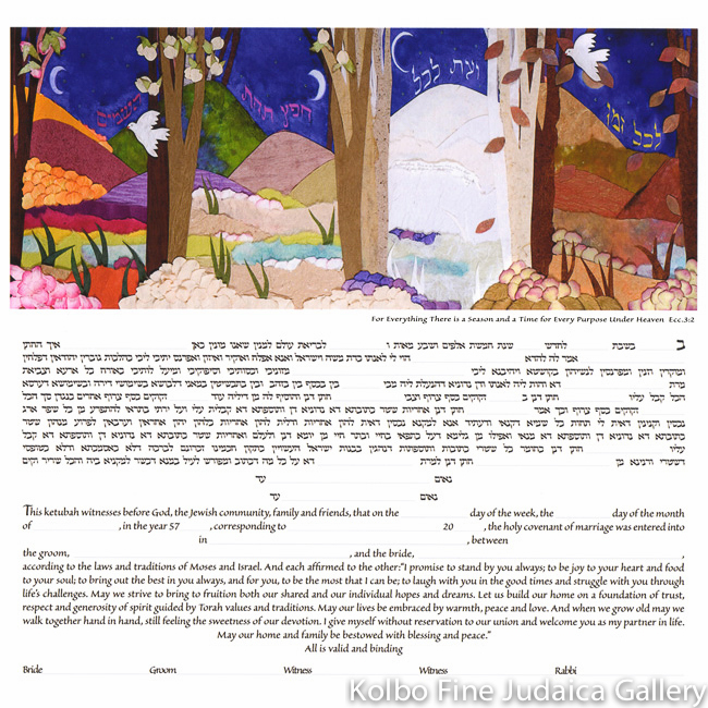 Seasons Ketubah