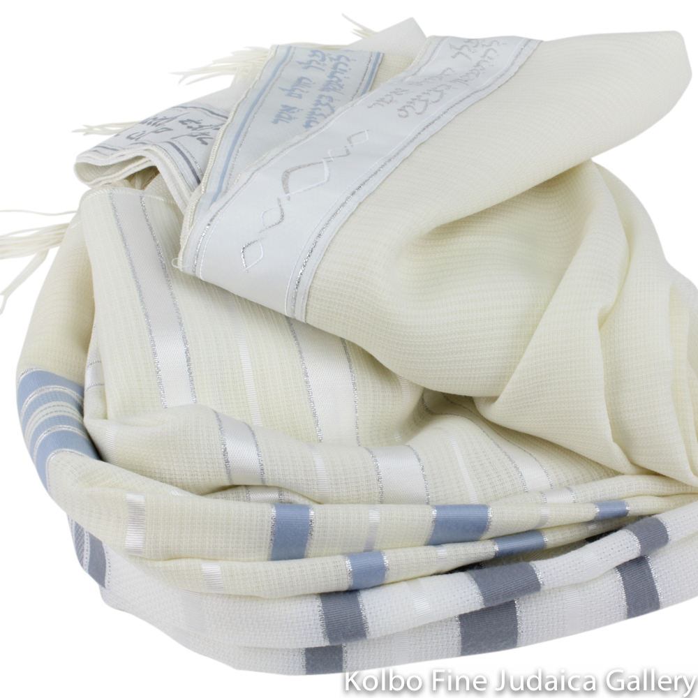Tallit, Wool, Tashbetz Weave