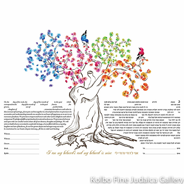 Four Seasons 2 Ketubah