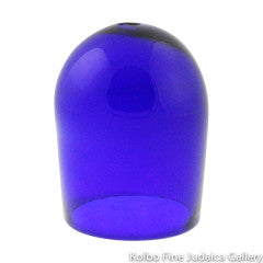 Breaking Glass and Pouch, Cobalt Blue