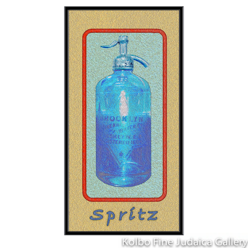 Spritz, Original Design Giclee, Framed