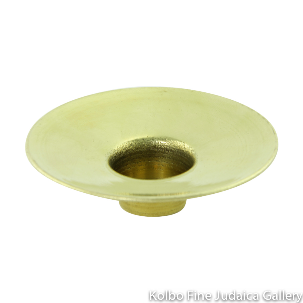 Bobeche, Brass Drip Cup, Large Size