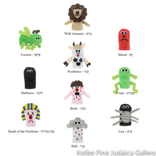 Ten Plague Finger Puppets