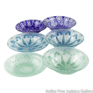 Serving Dish, Assorted Glass Patterns, Various Colors and Sizes