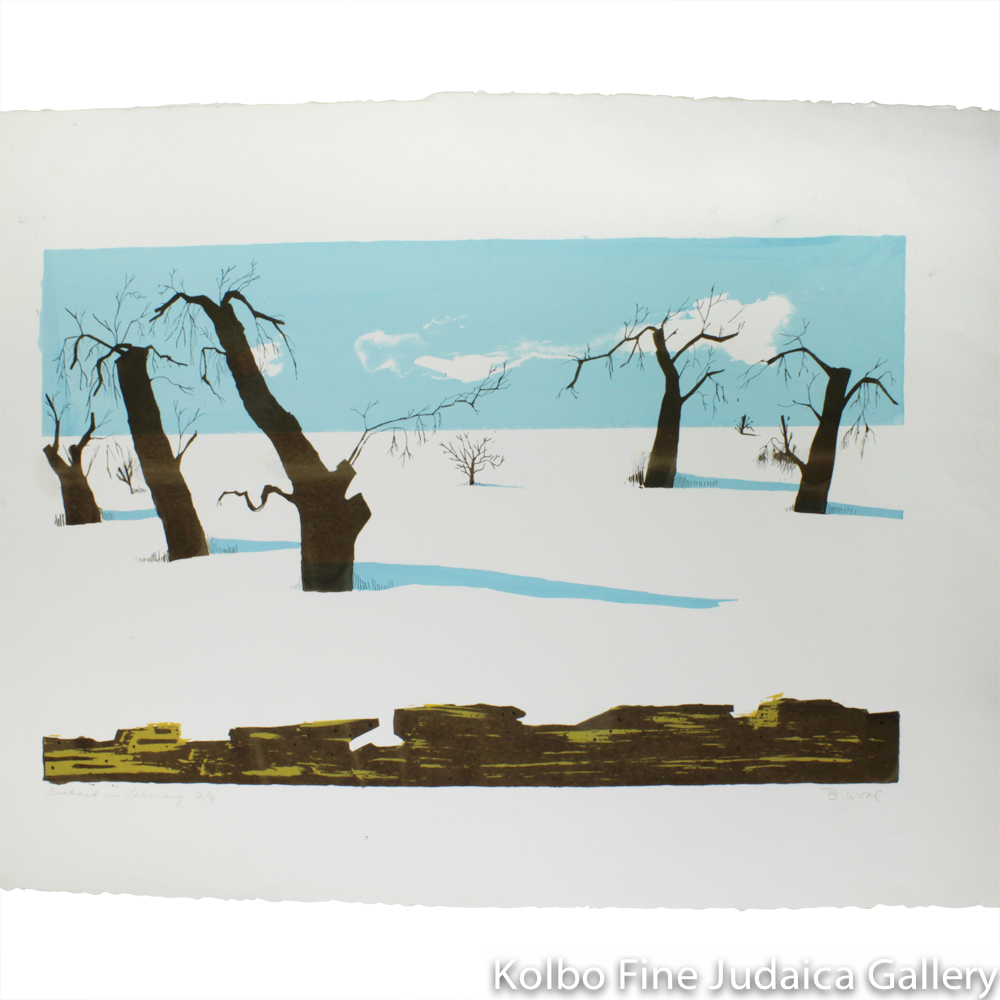 Orchard in February, Unframed