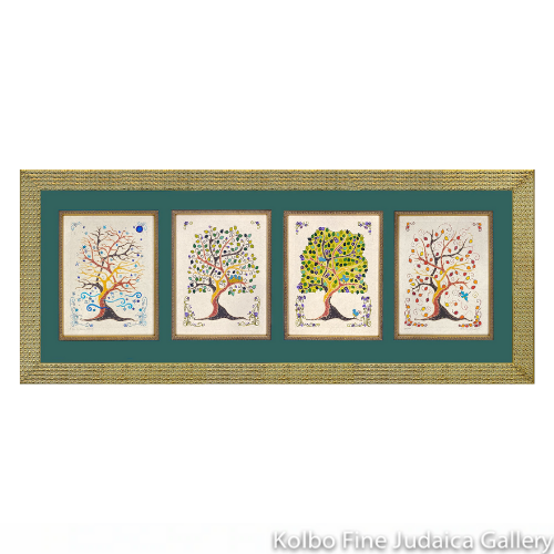 Time for Every Season Medium Painting, Framed
