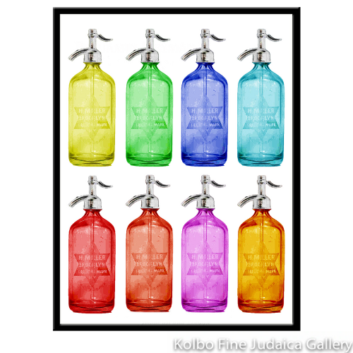Seltzer, Original Design Giclee, Unframed 18" x 24"