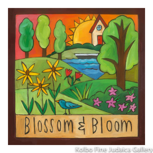 Wall Plaque, Growing Time, 6" x 6"