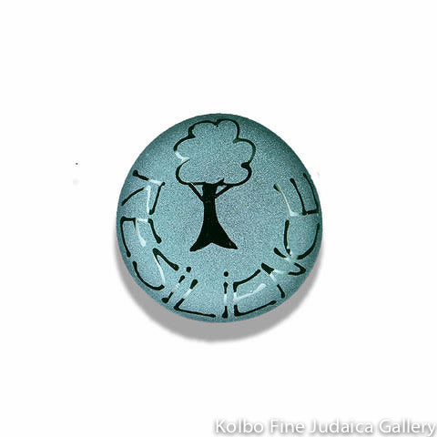 Intention Stone, Resilience Etched on Glass