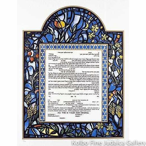 Original Seven Species Ketubah